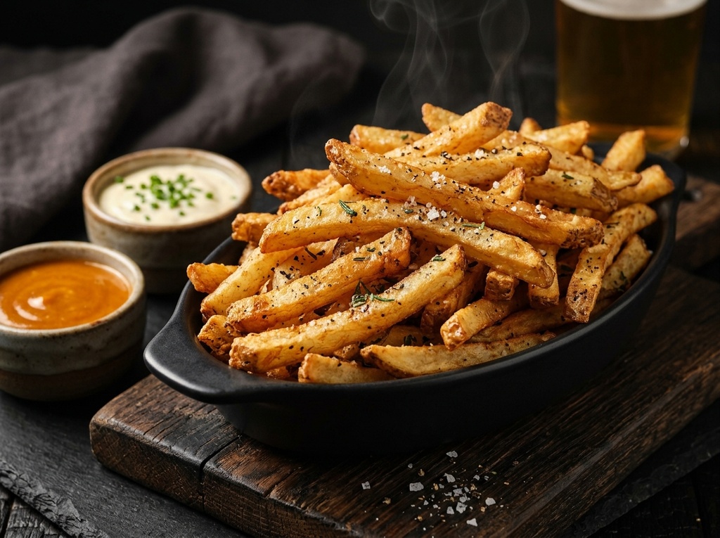 Golden Hand-Cut Crispy Fries